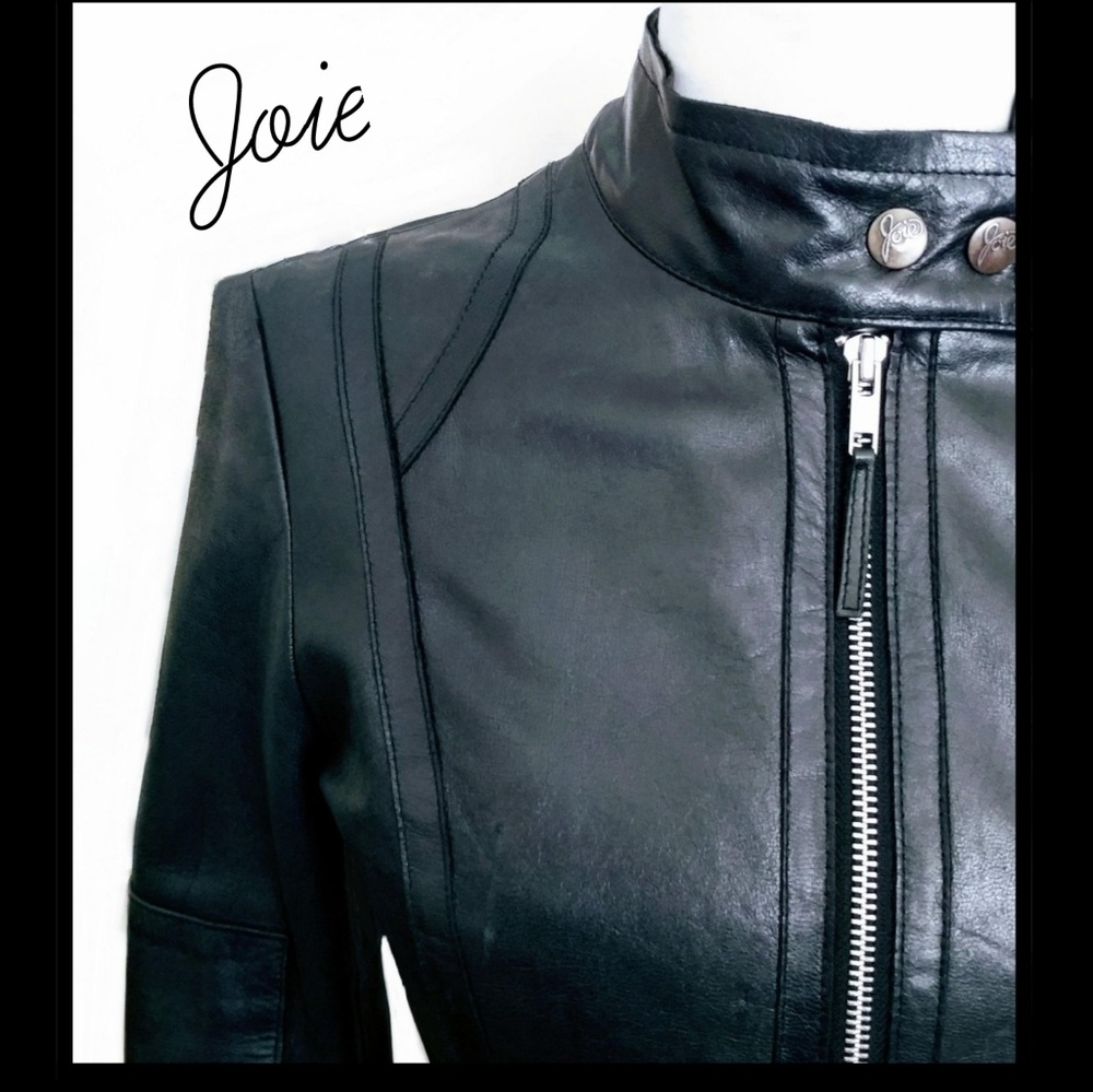 Joie - Leather 'Moto' Jacket